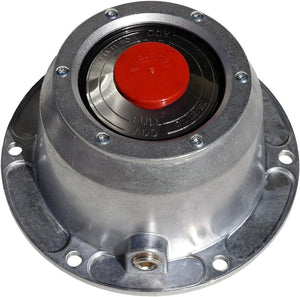 Aluminum Hubcap 6 hole for Trailer & Steer Axle Replaces Stemco 343-4195 3434195