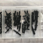 60 Pieces Vacuum Fitting Assortment - Sizes: 1/8", 3/16", 1/4"