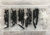 60 Pieces Vacuum Fitting Assortment - Sizes: 1/8", 3/16", 1/4"