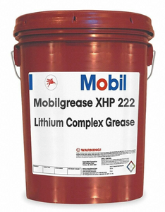 Mobil Grease XHP 222; Dark Blue; 35.274 lbs  5 Gallon Pail