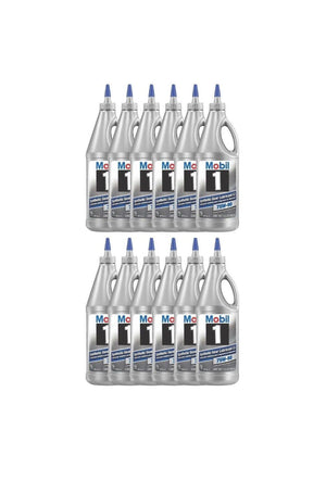 Mobil 1 Synthetic Gear Lubricant LS 75W-90, 1 Quart, Case of 12