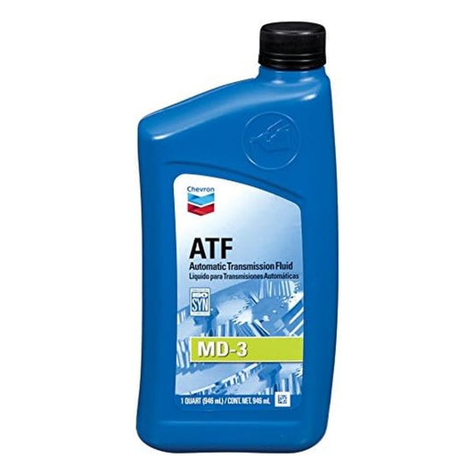 Chevron ATF MD-3 automatic transmission fluid, 1 quart bottle