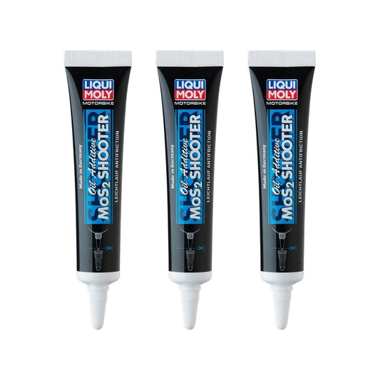 LIQUI MOLY Motorbike MoS2 Shooter Oil Additive - 20 ml, 12-Pack (20296)