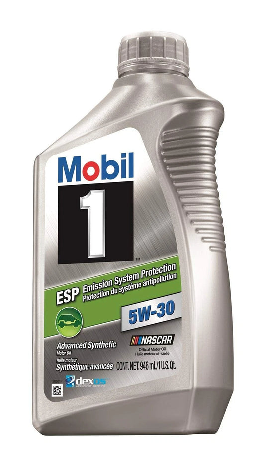 Mobil 1 ESP Formula 5W-30 Full Synthetic Motor Oil - 1 Quart, Case of 12 (103469)