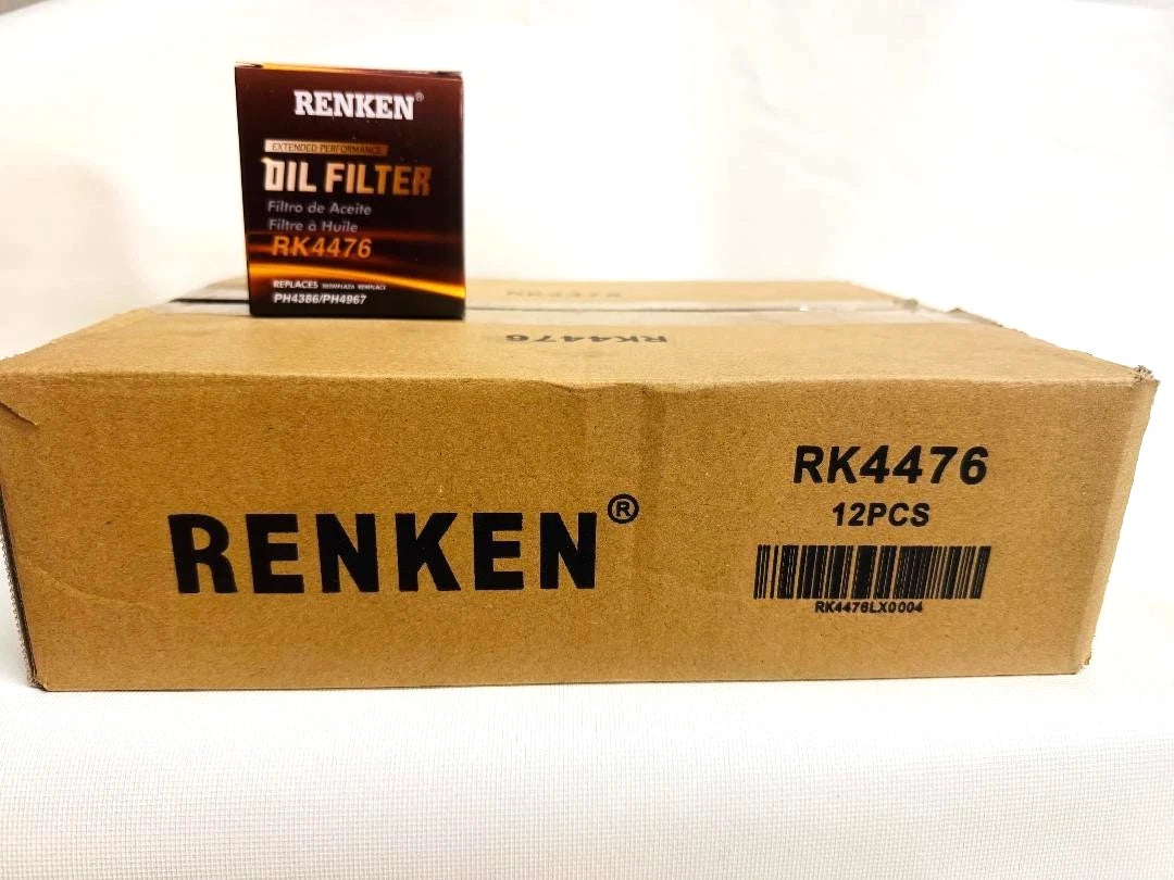 RENKEN RK4476 oil filter for Toyota Corolla, Camry, RAV4 - case of 12, view 3