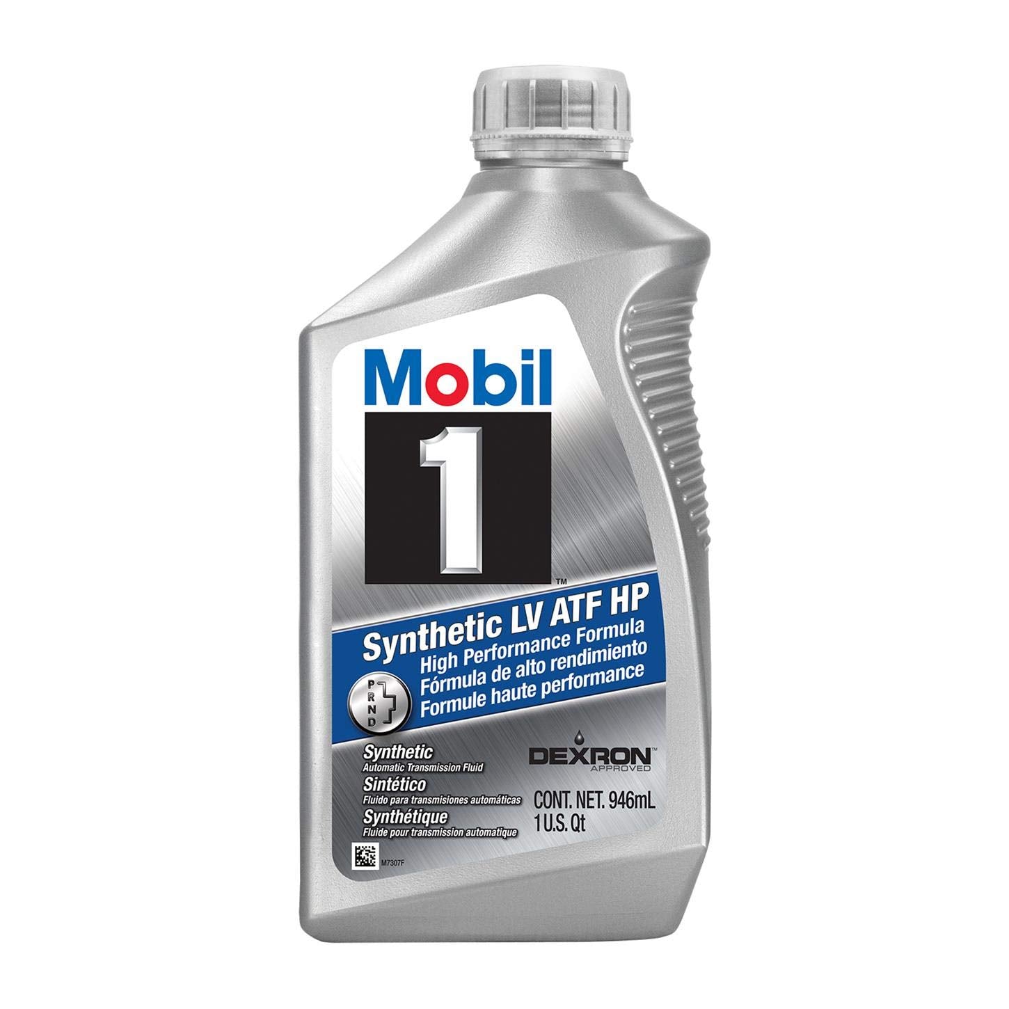 Mobil 1 Synthetic LV ATF HP, case of six 1 quart bottles