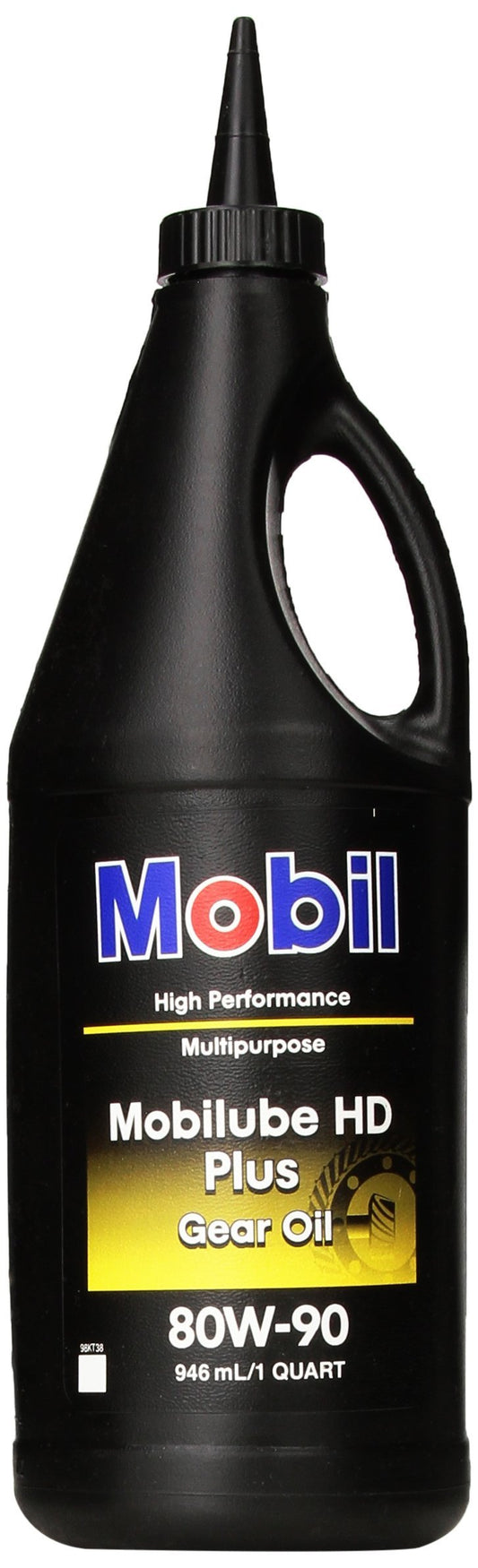 Mobilube HD Plus 80W-90 gear oil, 1 quart bottle