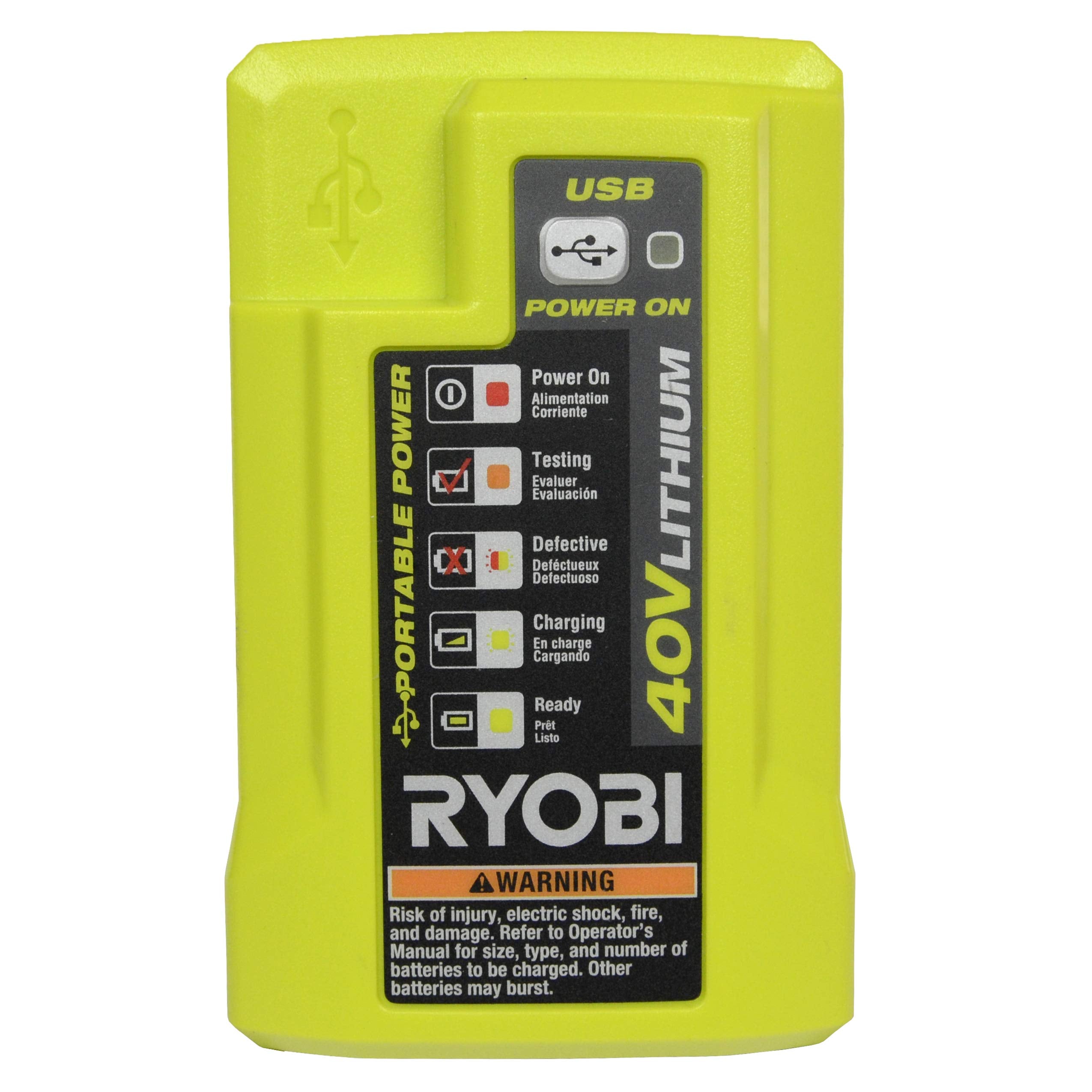 Ryobi OP404 Lithium-ion 40 Volt Battery Charger