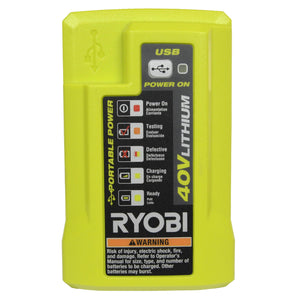 Ryobi OP404 Lithium-ion 40 Volt Battery Charger